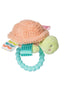 Taggies Tippy Turtle Teething Rattle