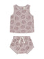 Terry Tank + Short Set, Lavender