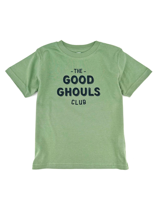 The Good Ghouls Kids Tee, Green