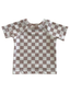 Tiramisu Checkerboard / Cabana Rashguard / UPF 50+