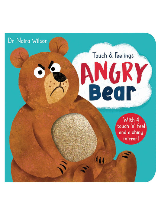 Touch & Feelings: Angry Bear Board Book