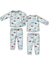 Long Sleeve Loungewear Set, Snow Machines