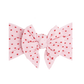 Valentine Enormous Shabby Bow, Pink/Red Dots