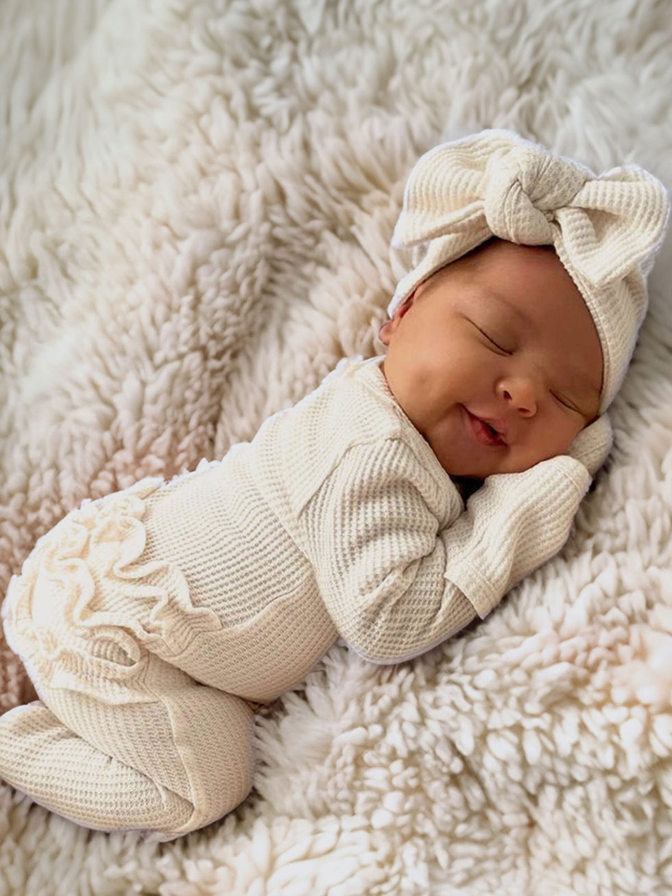 Baby Girl Ainslee Footie main image 1