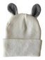 Baby's First Hat®, Warm White/Grey Bunny