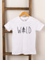 Wild Short Sleeve Tee, White