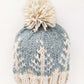 Winter Forest Knit Pom Hat