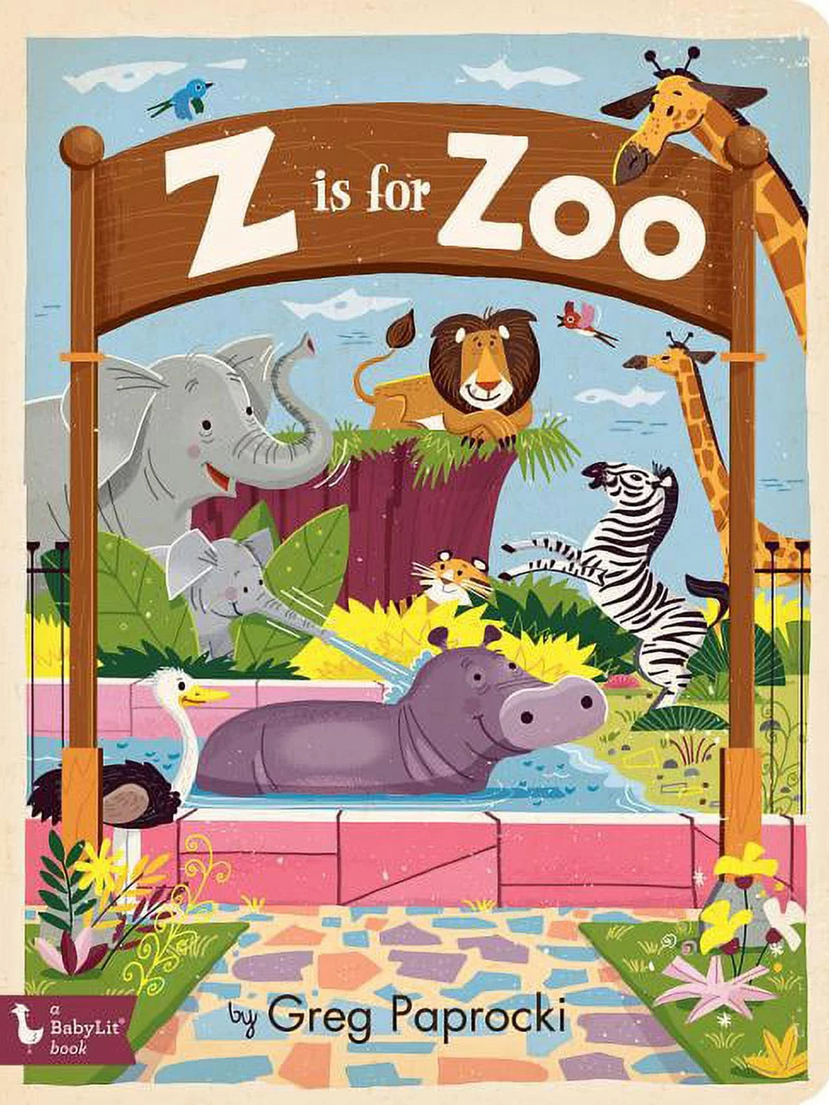 Z is for Zoo Board Book