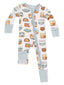 2-Way Zip Romper, National Park Patches