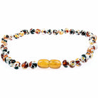 SpearmintLOVE’s baby Amber Teething Necklace, Baroque Mosaic