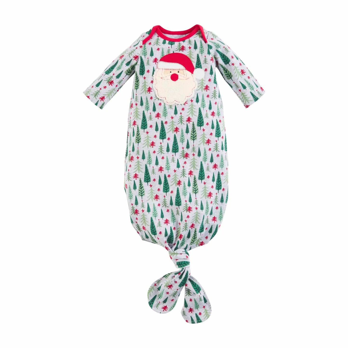 Knotted Gown, Santa Christmas Trees