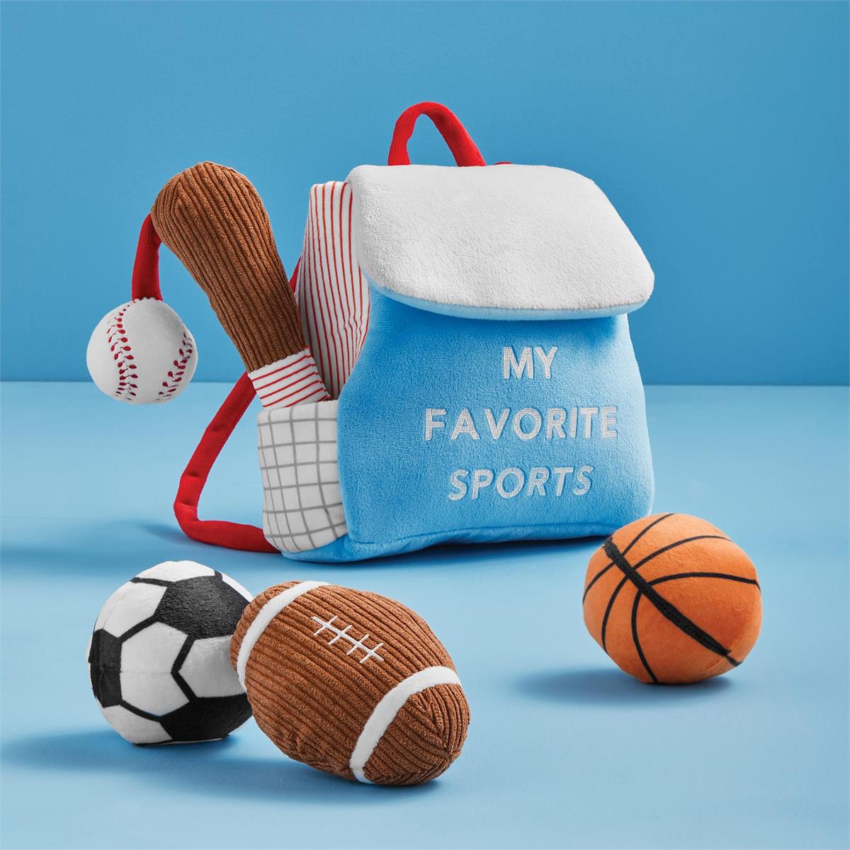My Favorite Sports Plush Toy Set