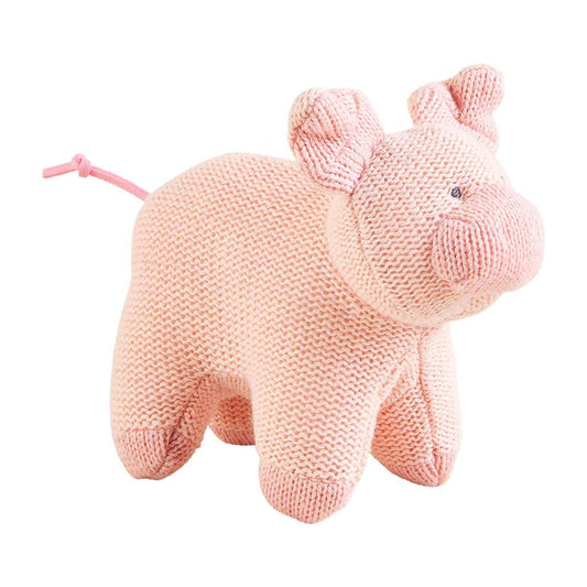 Knit Rattle, Pig