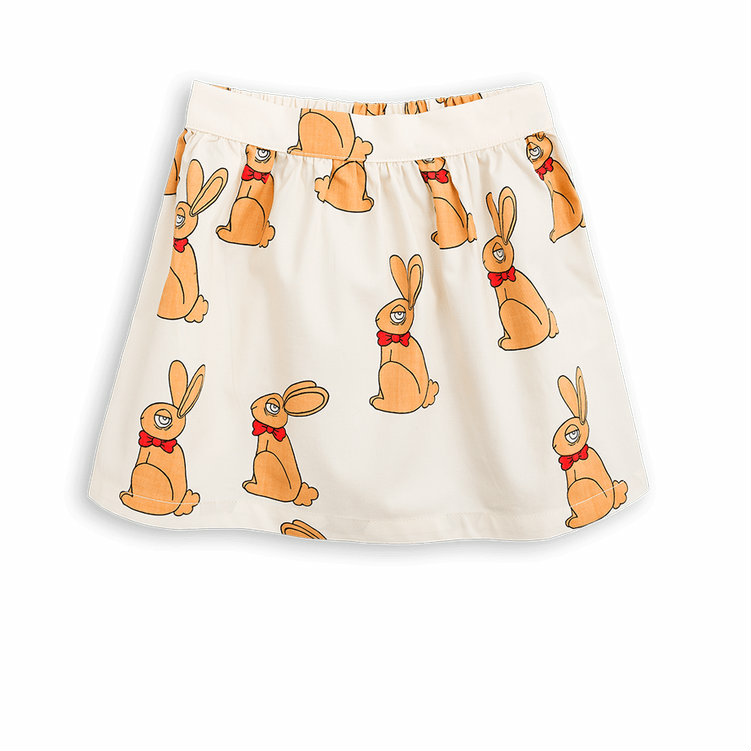 SpearmintLOVE’s baby Mini Rodini Rabbit Woven Skirt