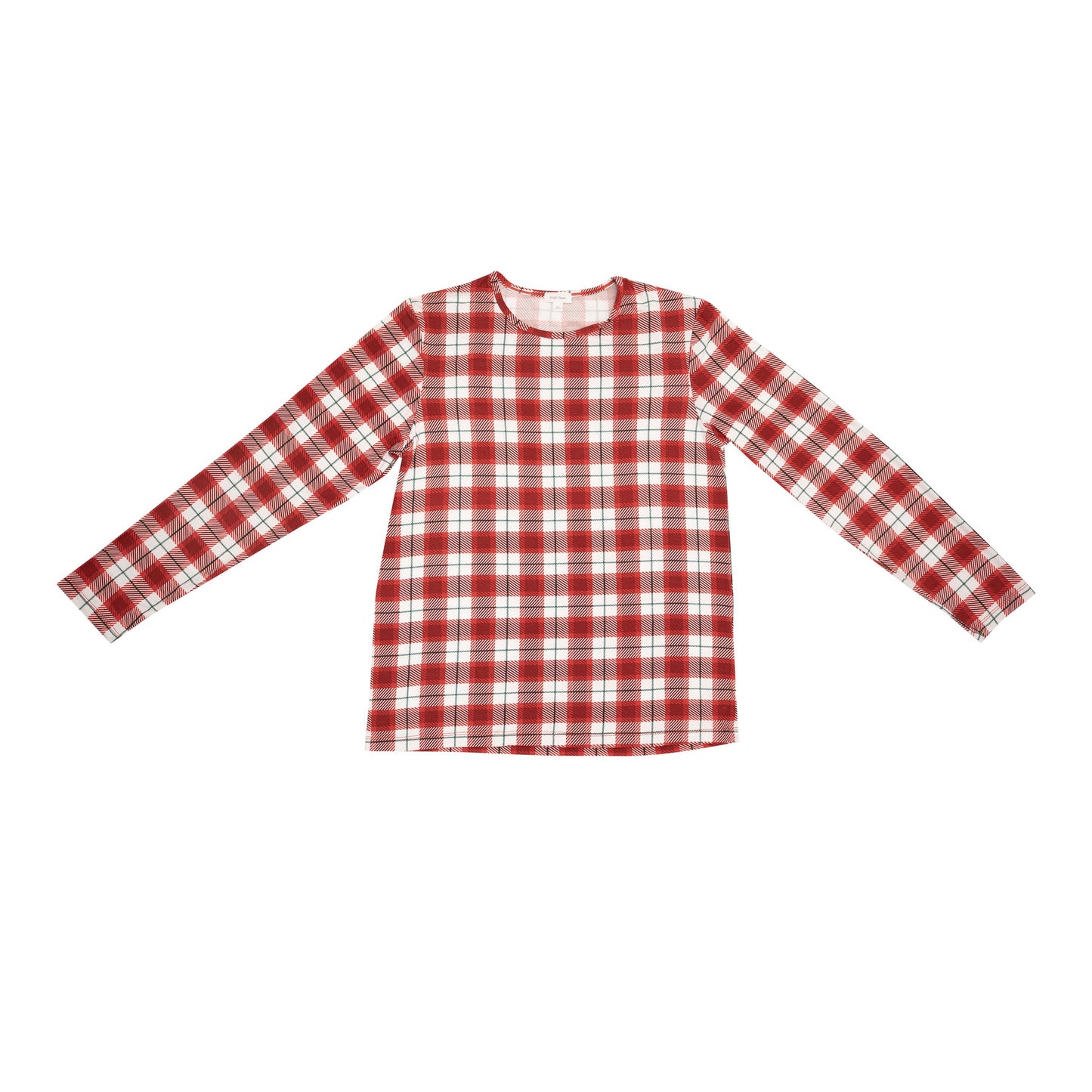 Adult Lounge Set, Holiday Red Plaid