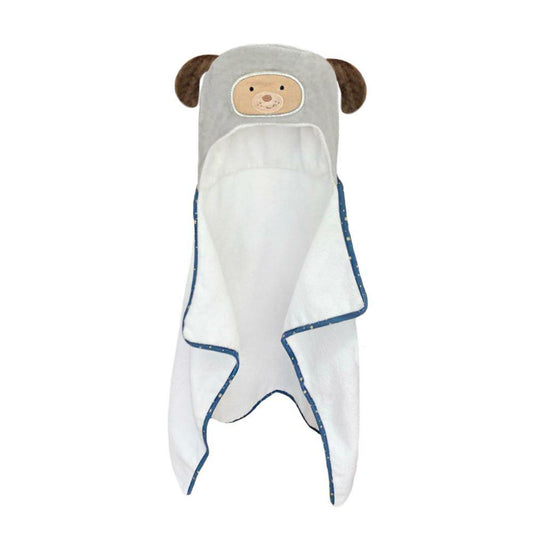 SpearmintLOVE’s baby Hooded Terry Towel, Astro Dog