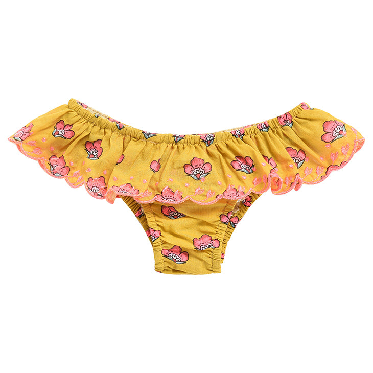 SpearmintLOVE’s baby Louise Misha Birra Bikini Bottoms, Safran Flowers