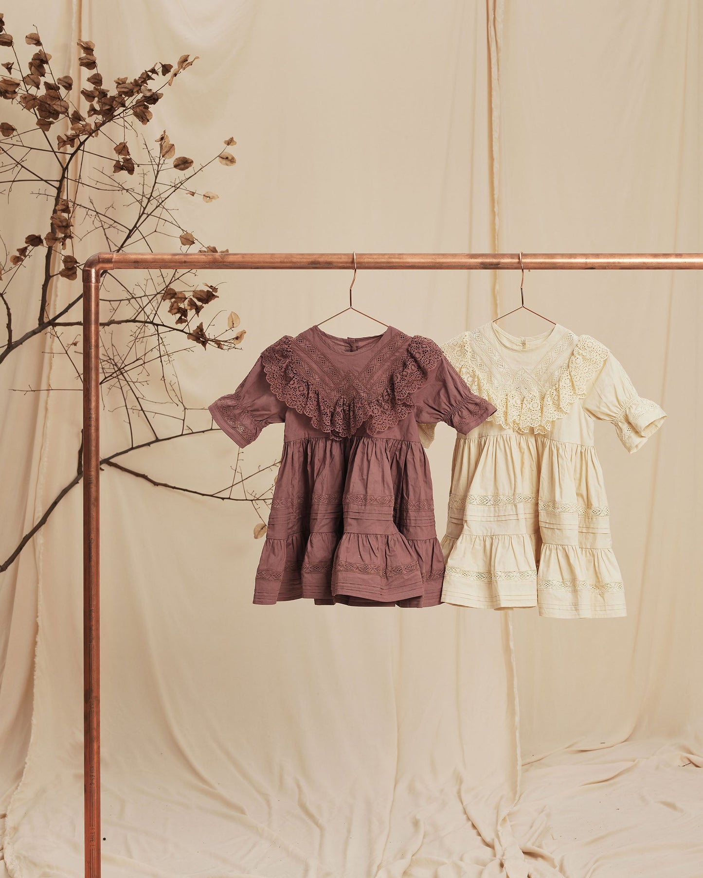 Genevieve Dress, Champagne