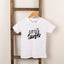 Little Surfer Short Sleeve Tee, White