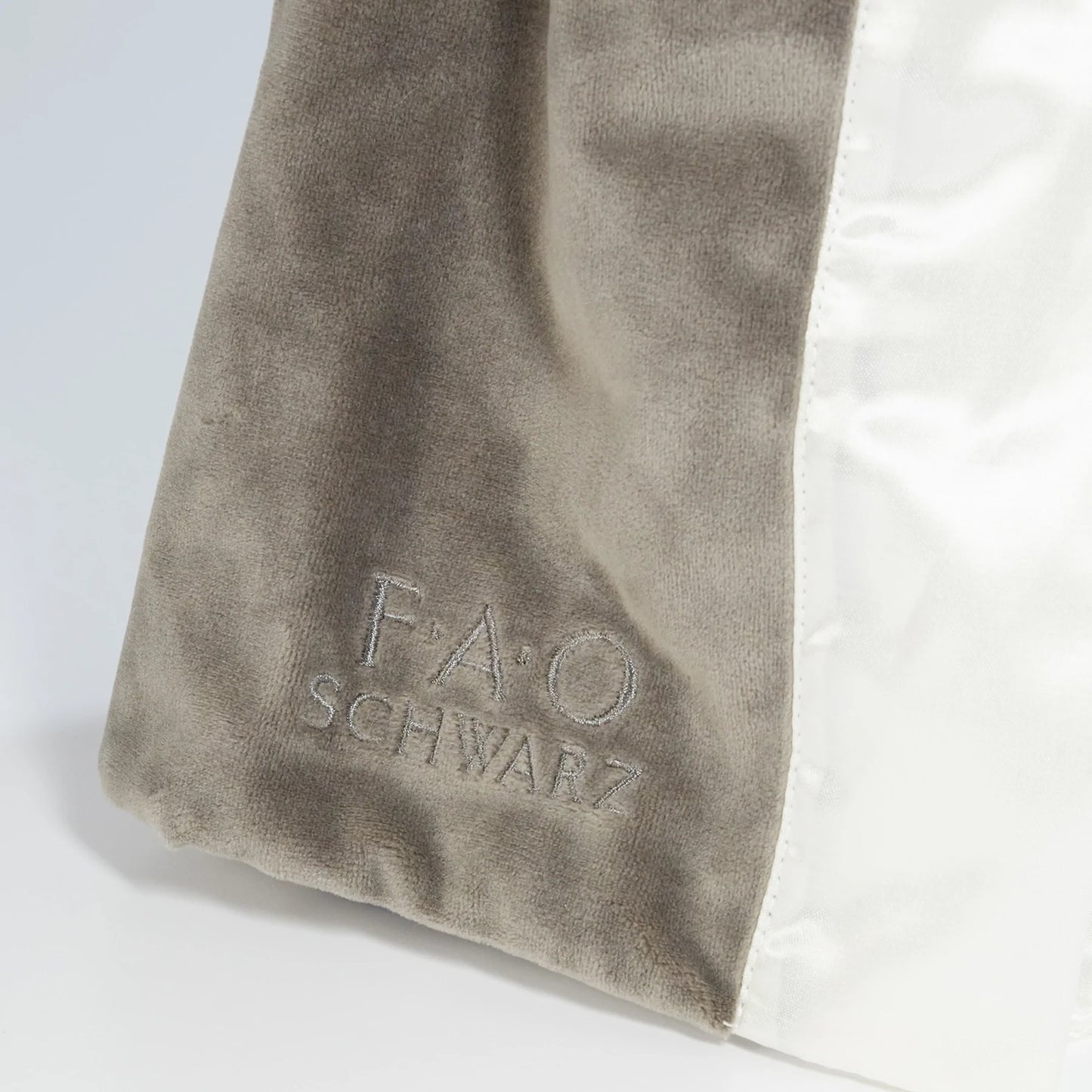 FAO Schwarz 160th Anniversary Nibble Buddy Blanket, Coal