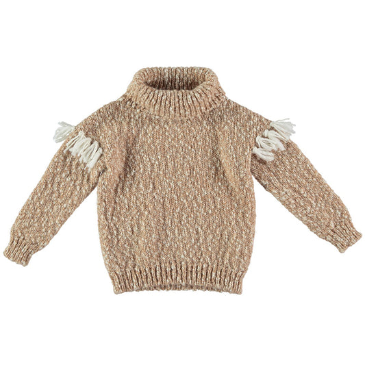 SpearmintLOVE’s baby Fillipa Turtleneck Pullover, Biscuit