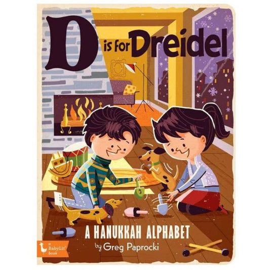 D is for Dreidel Board Book