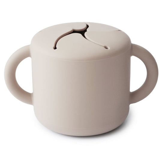 Silicone Snack Cup, Ivory