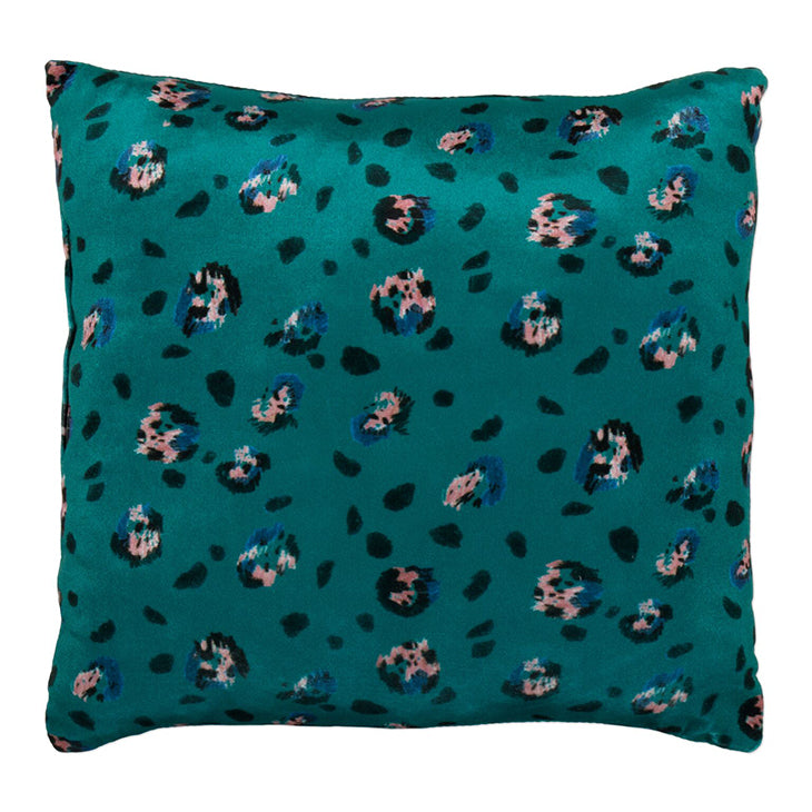 SpearmintLOVE’s baby XL Floor Pillow, Emerald Leopard