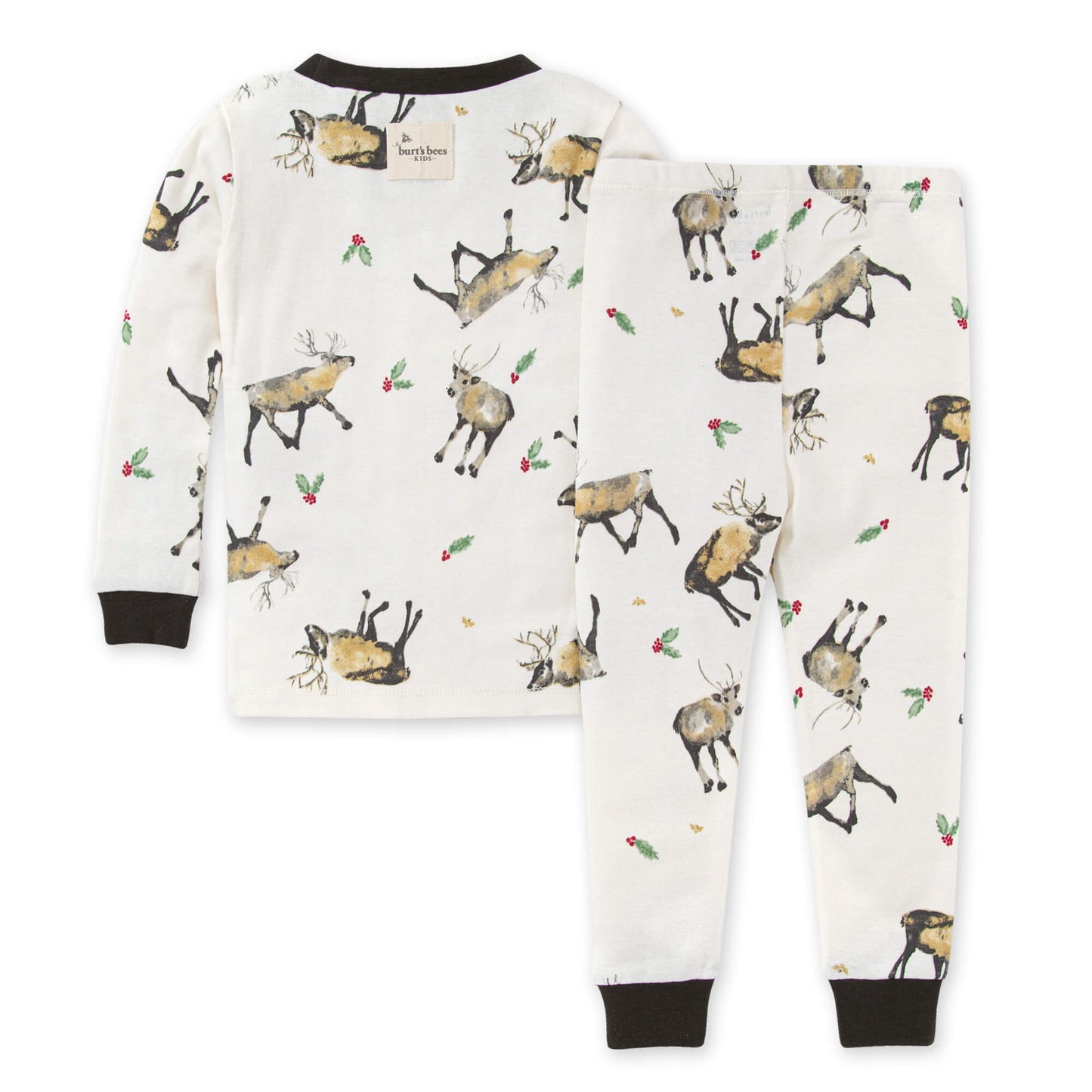 Organic 2-Piece Pajama Set, Northern Reindeer