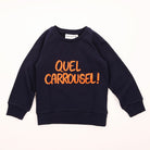 SpearmintLOVE’s baby Mini Rodini Quel Carrousel! Sweatshirt, Blue