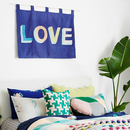 SpearmintLOVE’s baby Sylvia 'Love' Wall Hanging