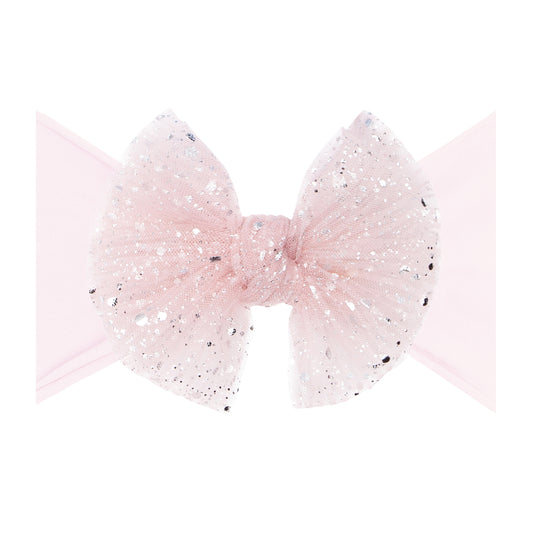 SpearmintLOVE’s baby Tulle FAB-BOW-LOUS Bow, Princess Pink