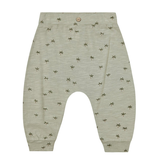 Rylee & Cru Slouch Pant, Palm Trees