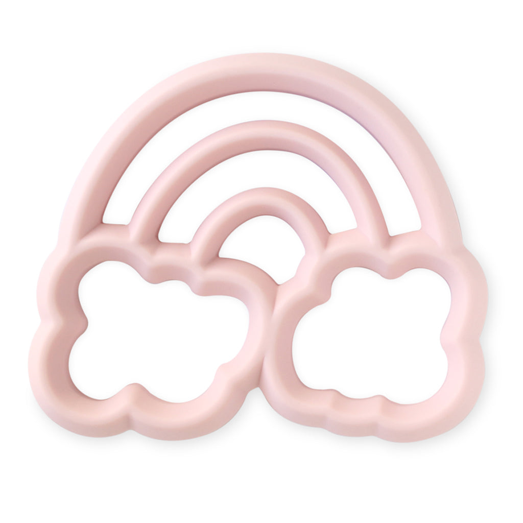 SpearmintLOVE’s baby Silicone Baby Teether, Rainbow