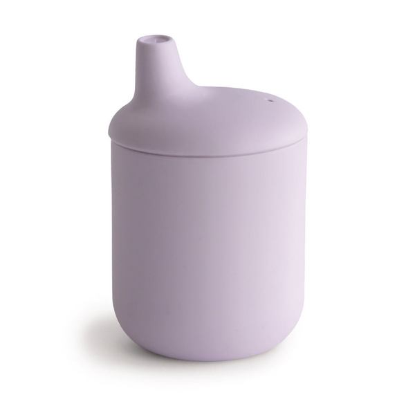 Mushie Silicone Sippy Cup (Soft Lilac)