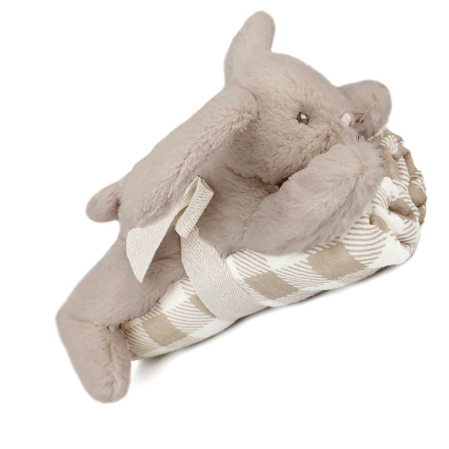 Blankie & Bunny Gift Set, Taupe