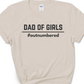 Dad of Girls Graphic Tee, Natural