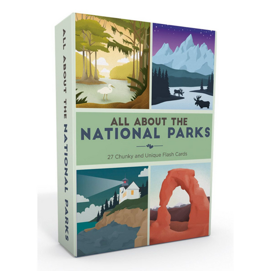 All About The National Parks Flash Card Set