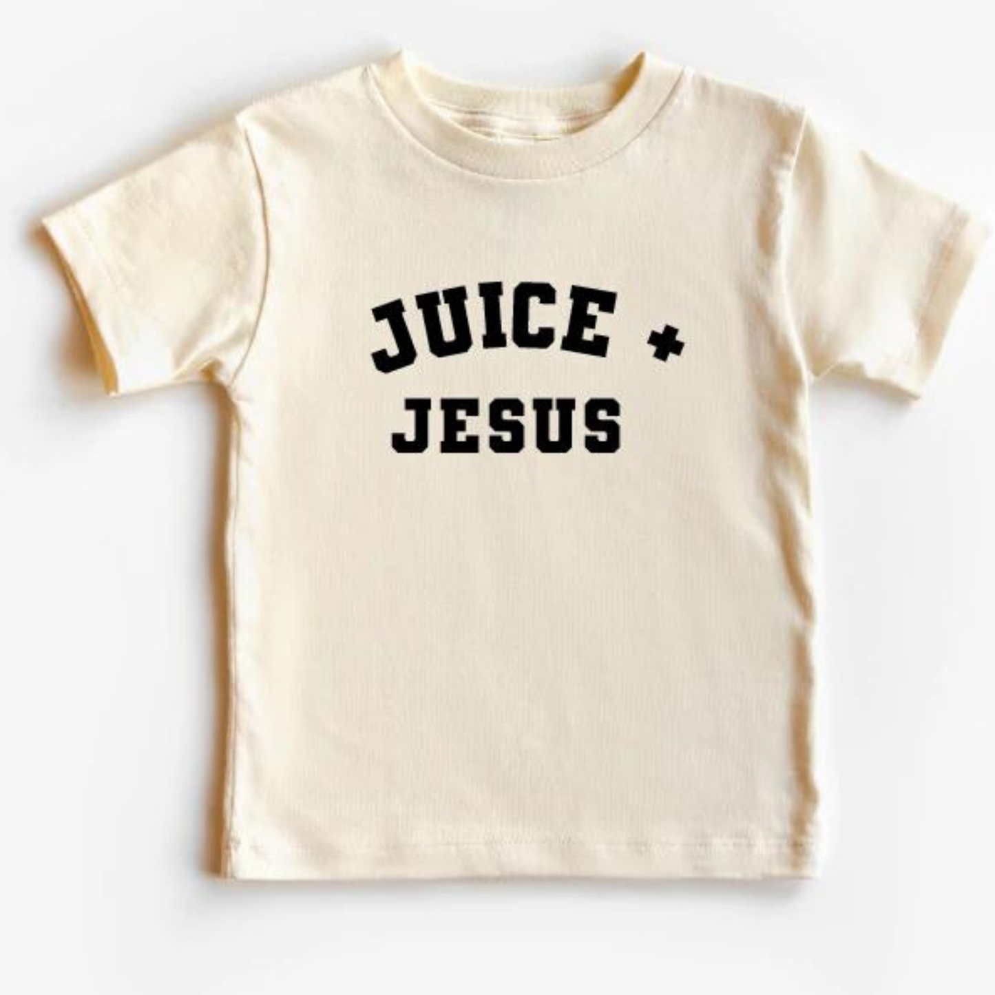 Juice + Jesus Graphic Tee, Natural