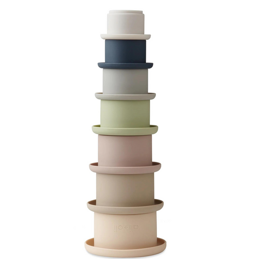 Soft Silicone Stacking Cups Toy