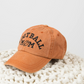 Embroidered Football Mom Canvas Hat, Texas Orange