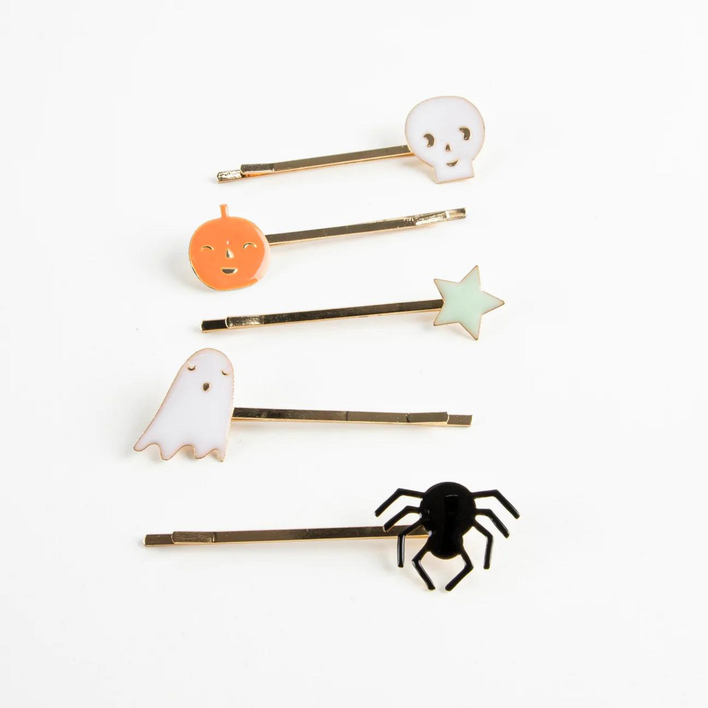 Enamel Hair Slides, Halloween