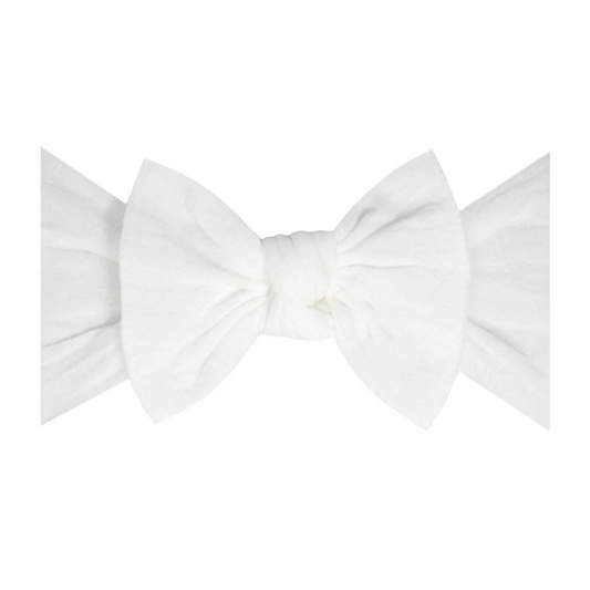 Knot Bow, White