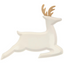 Ceramic Reindeer Plates, Set of 2