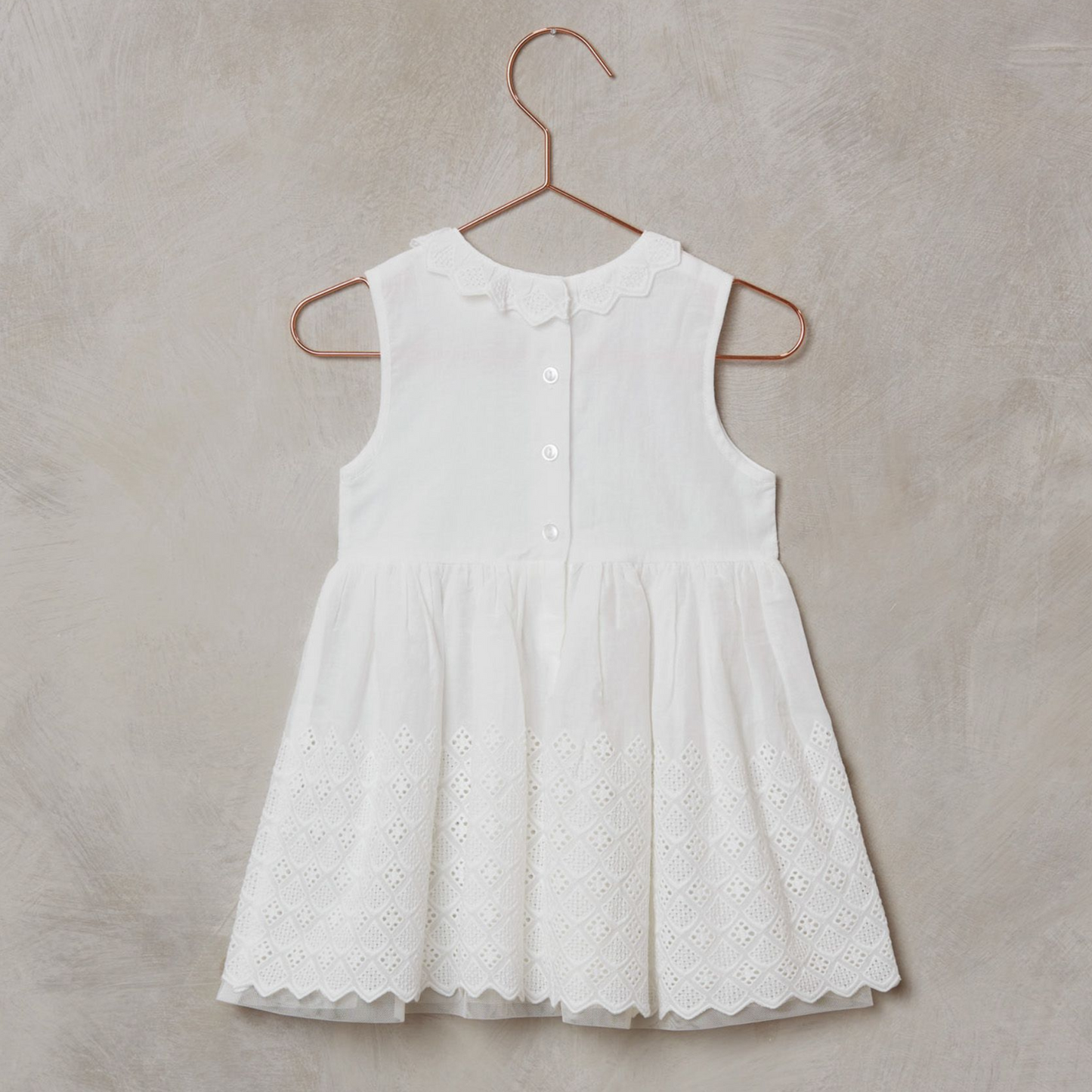 Georgia Dress, White