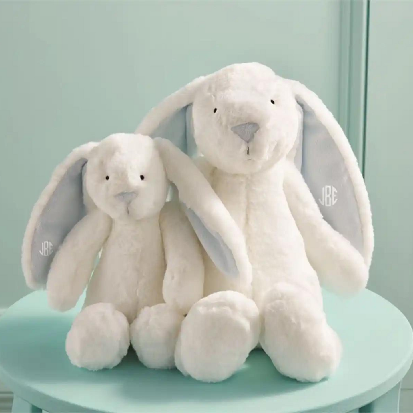 Large Plush Bunny Blue SpearmintLOVE
