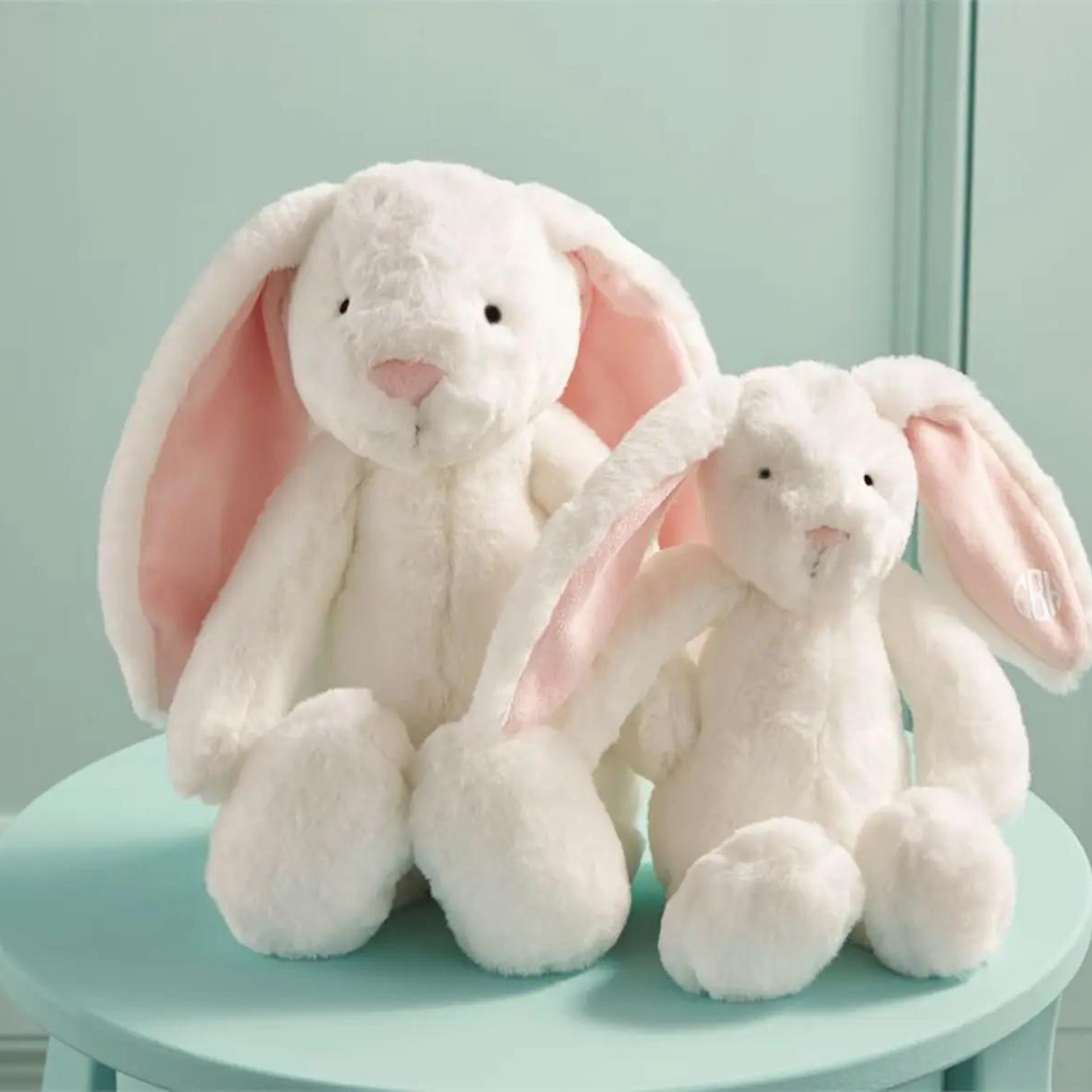 Pink stuffed bunny best sale