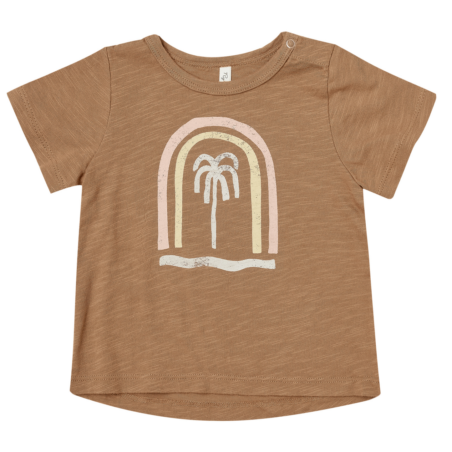 Rylee & Cru Basic Tee, Palm Tree