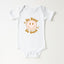 Be Good Do Good Happy Face Short Sleeve Bodysuit, White