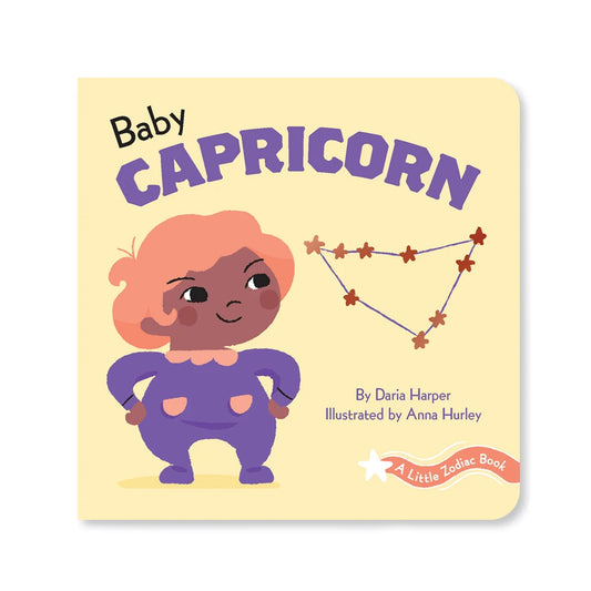 SpearmintLOVE’s baby Little Zodiac Board Book, Baby Capricorn